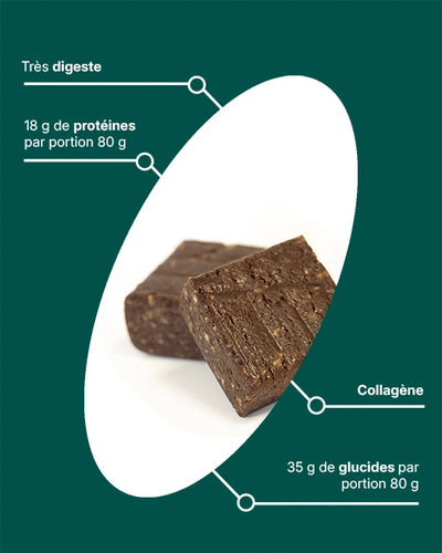 Barre Hyperprotéinée Avec Collagène – Récup Barre