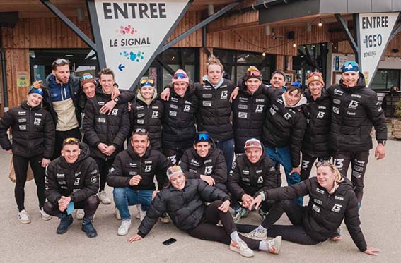 équipe de skieurs de fond I3 Team